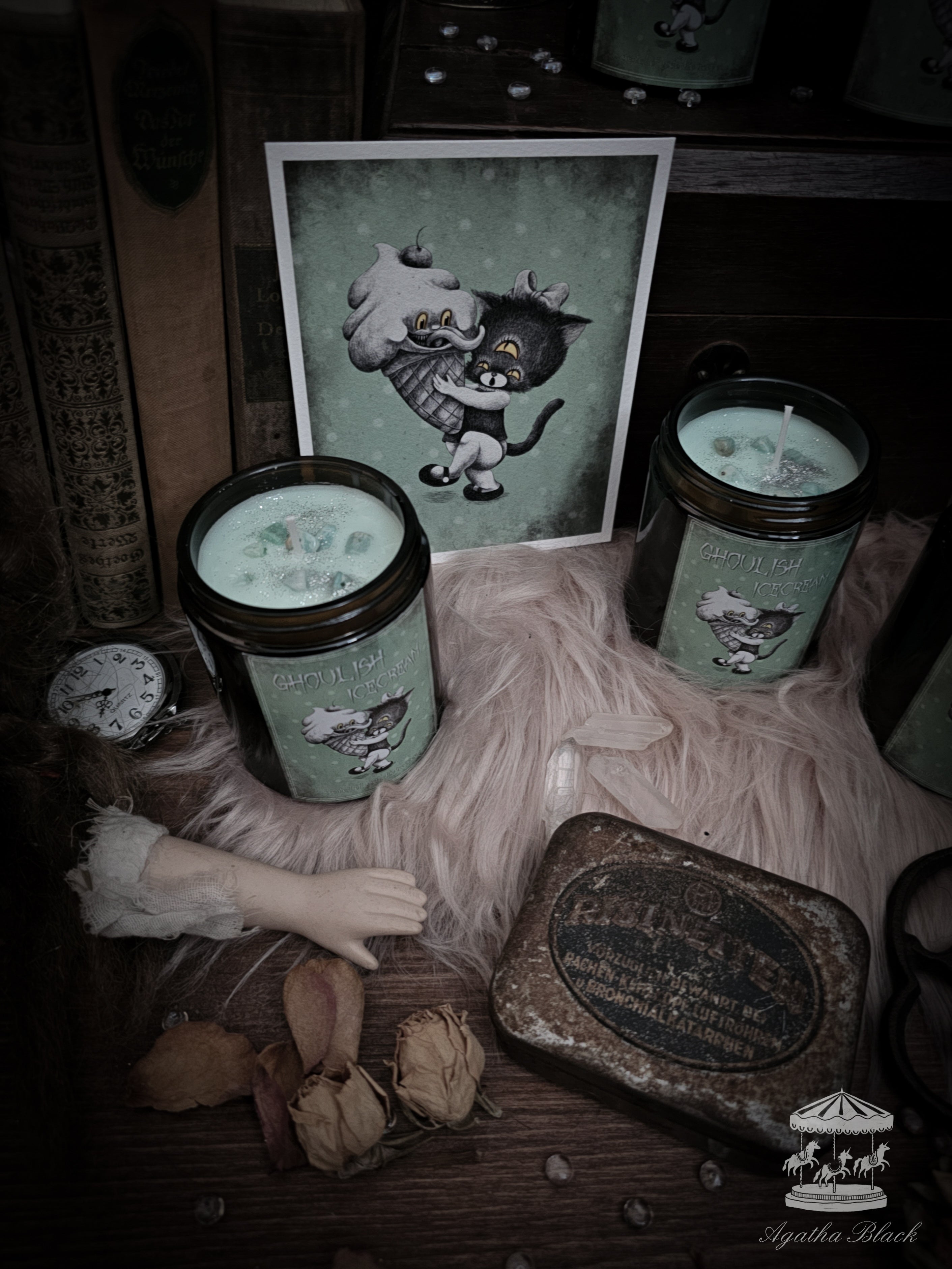 'Ghoulish Icecream' scented candle