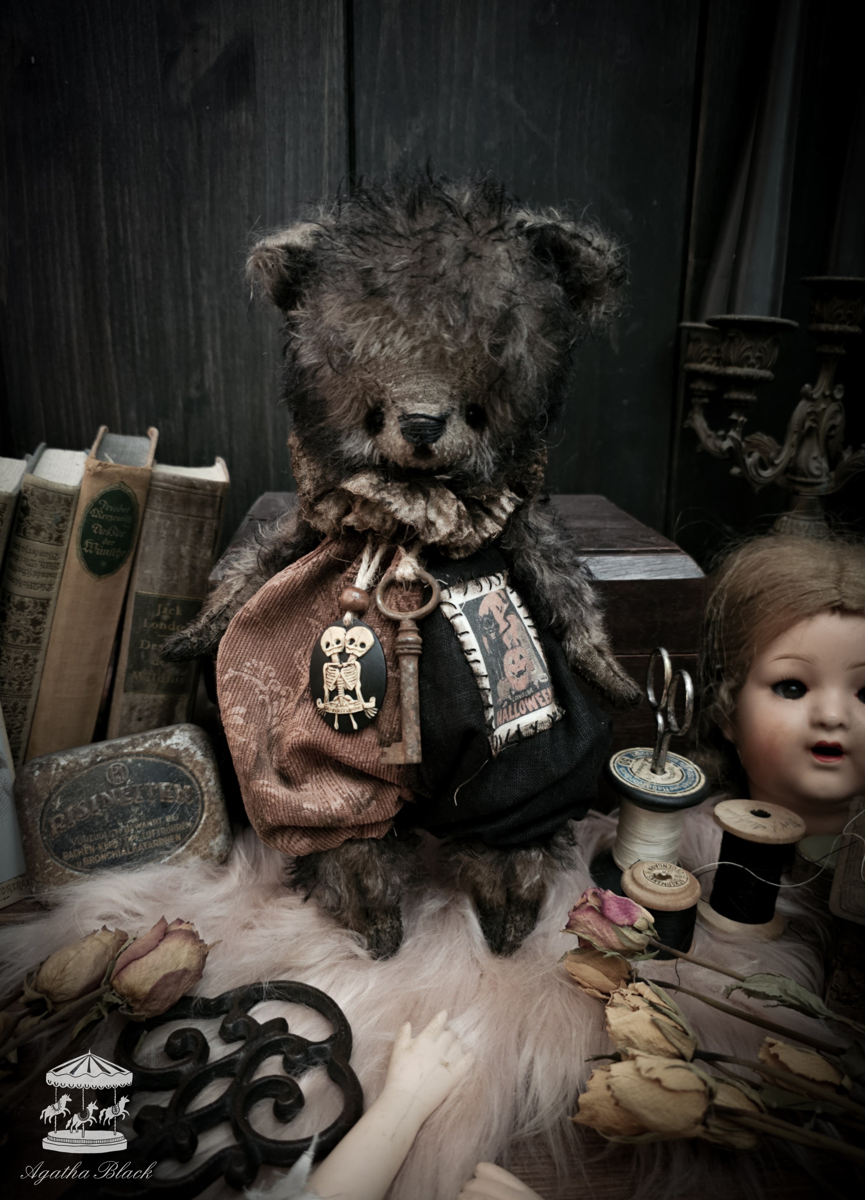 12" Old Teddybear