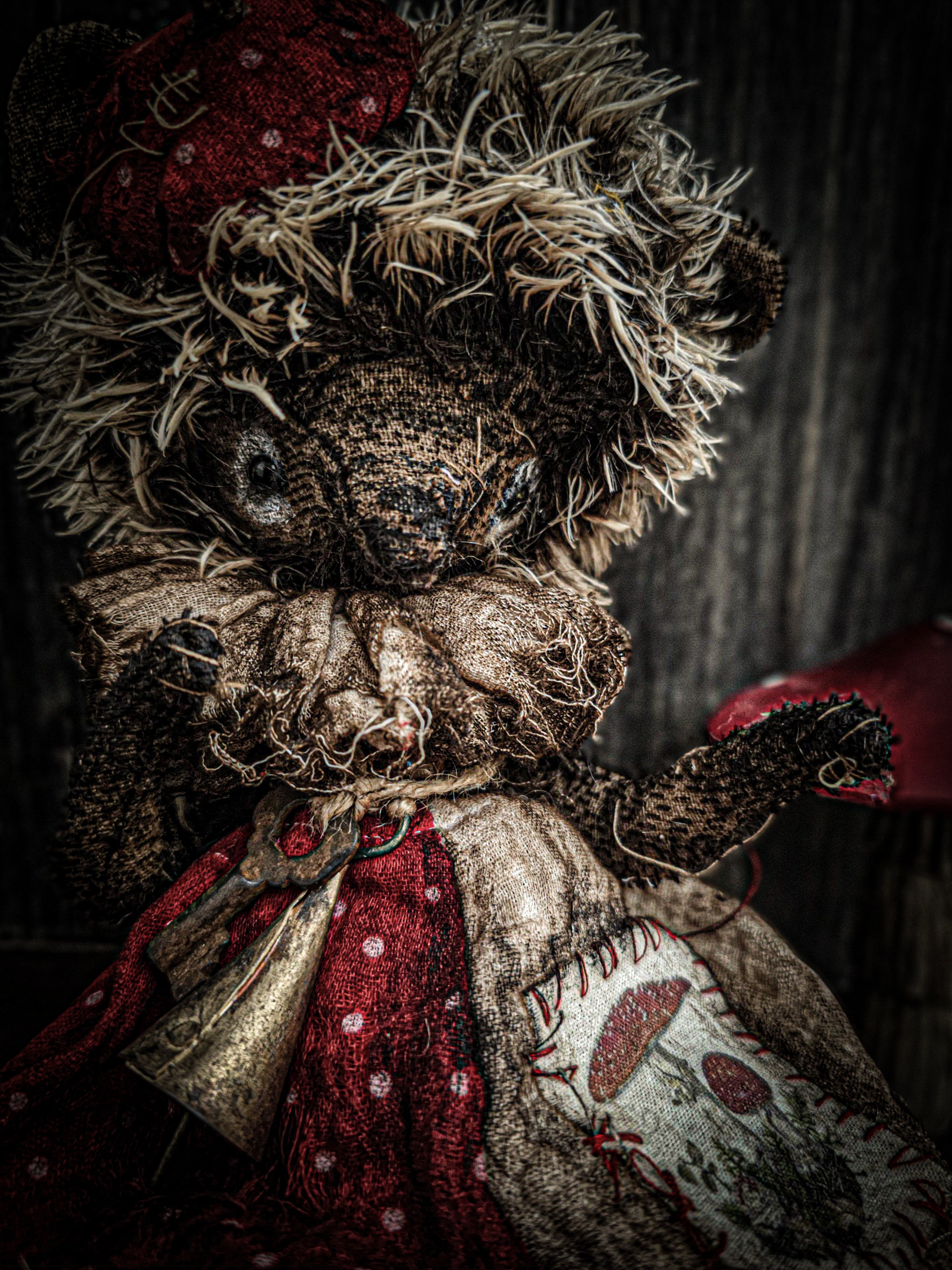 10.6" Fly Agaric Hedgehog