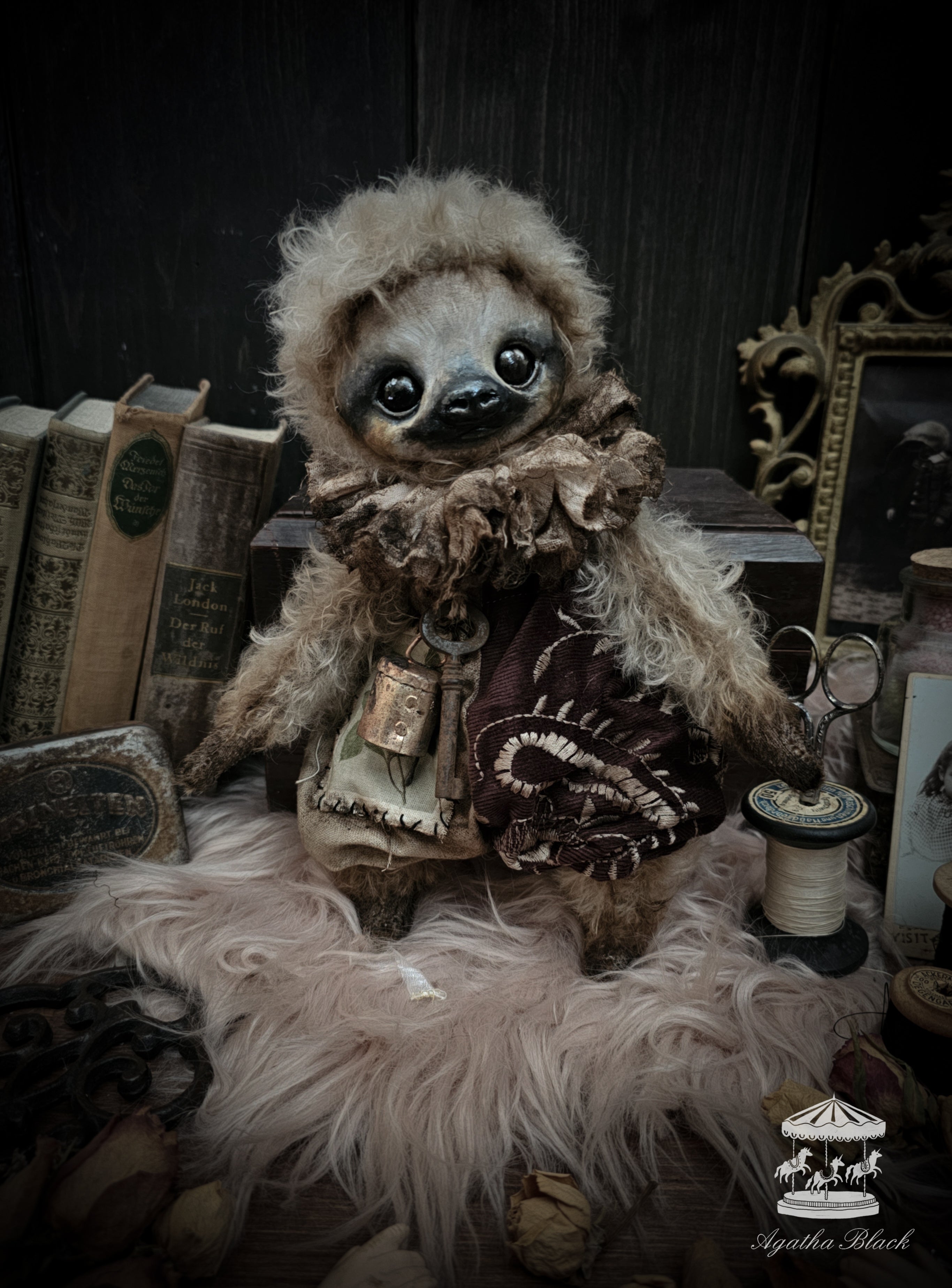 11" Fat Baby Sloth