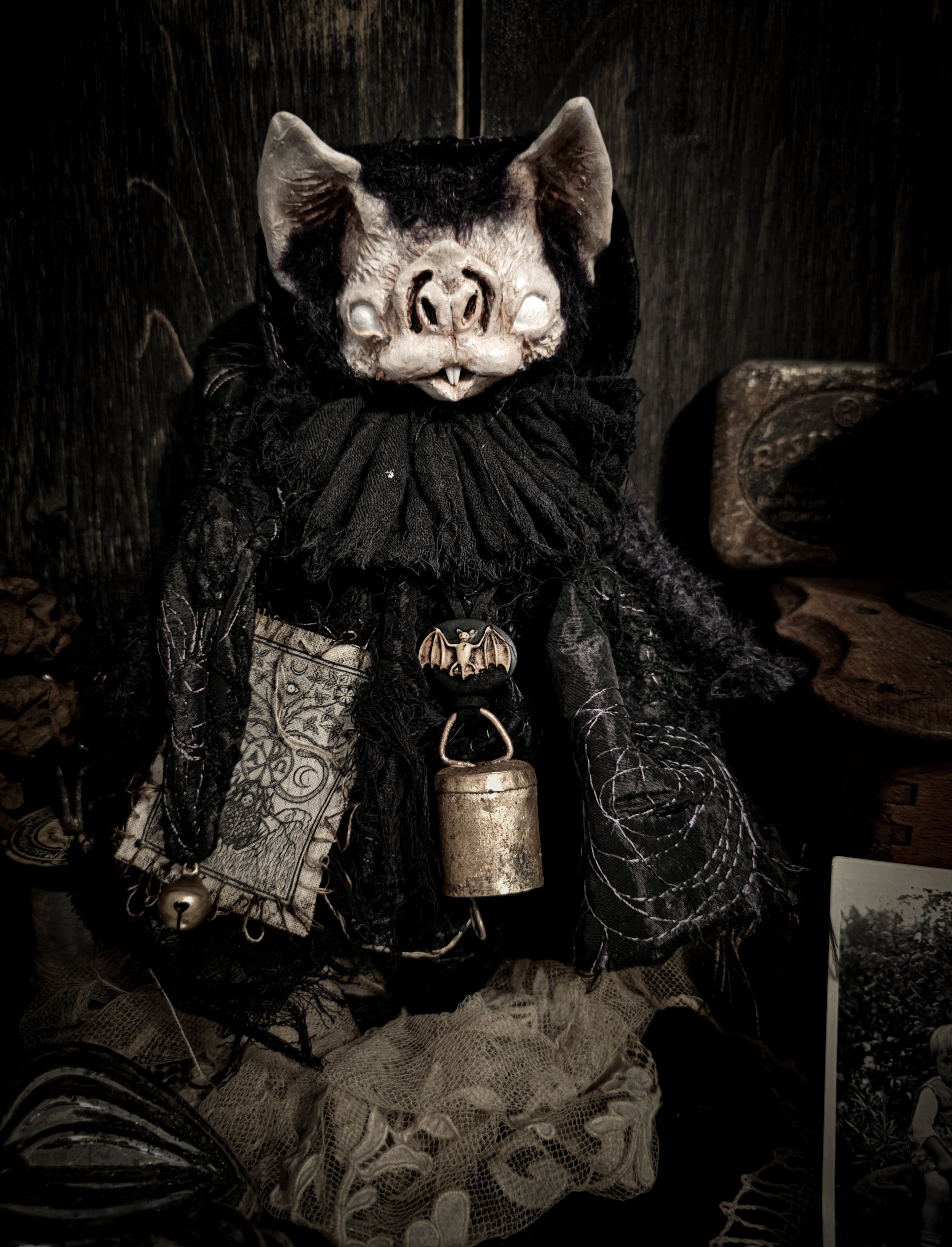 9" black bat