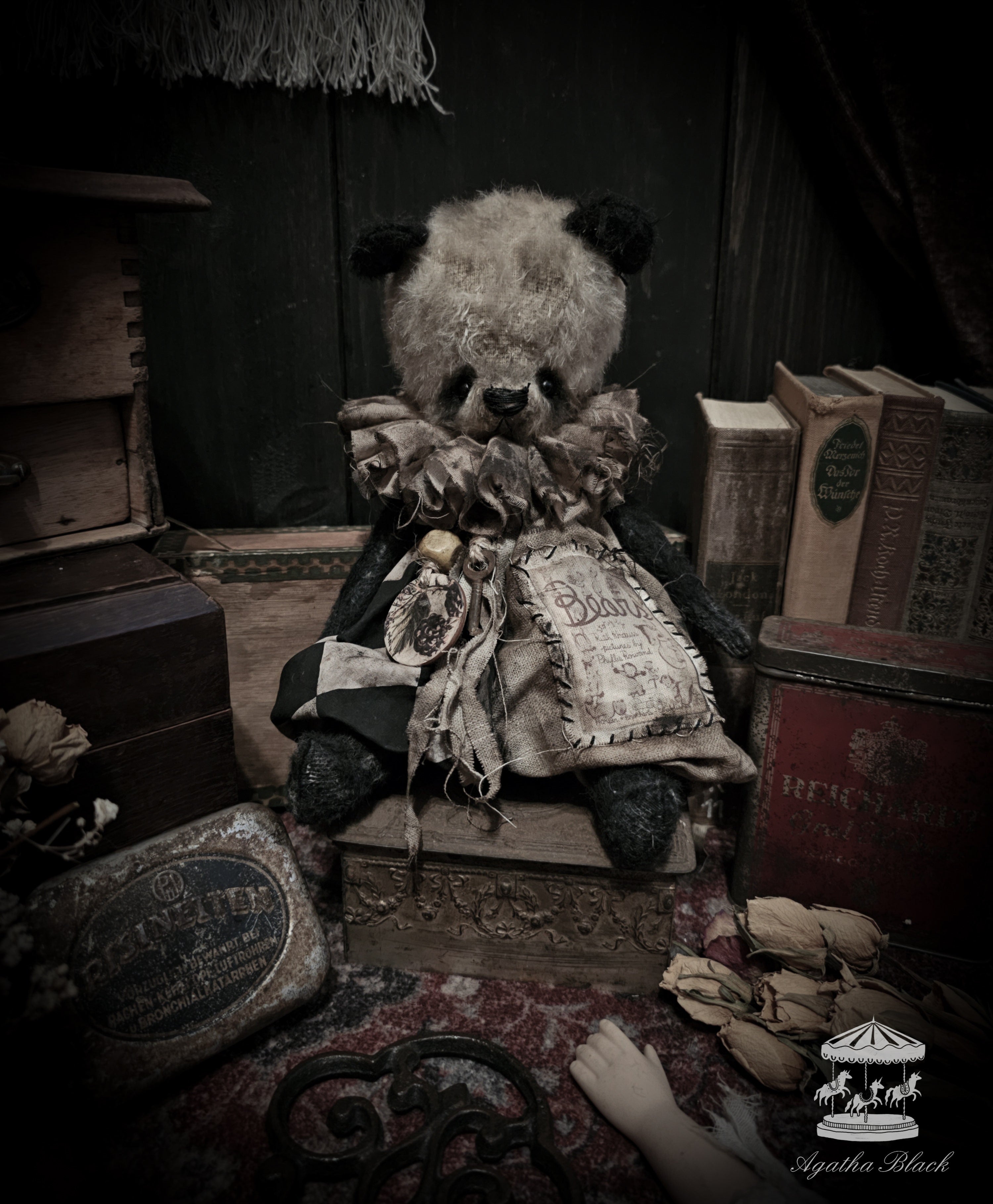 11" Old Panda Bear