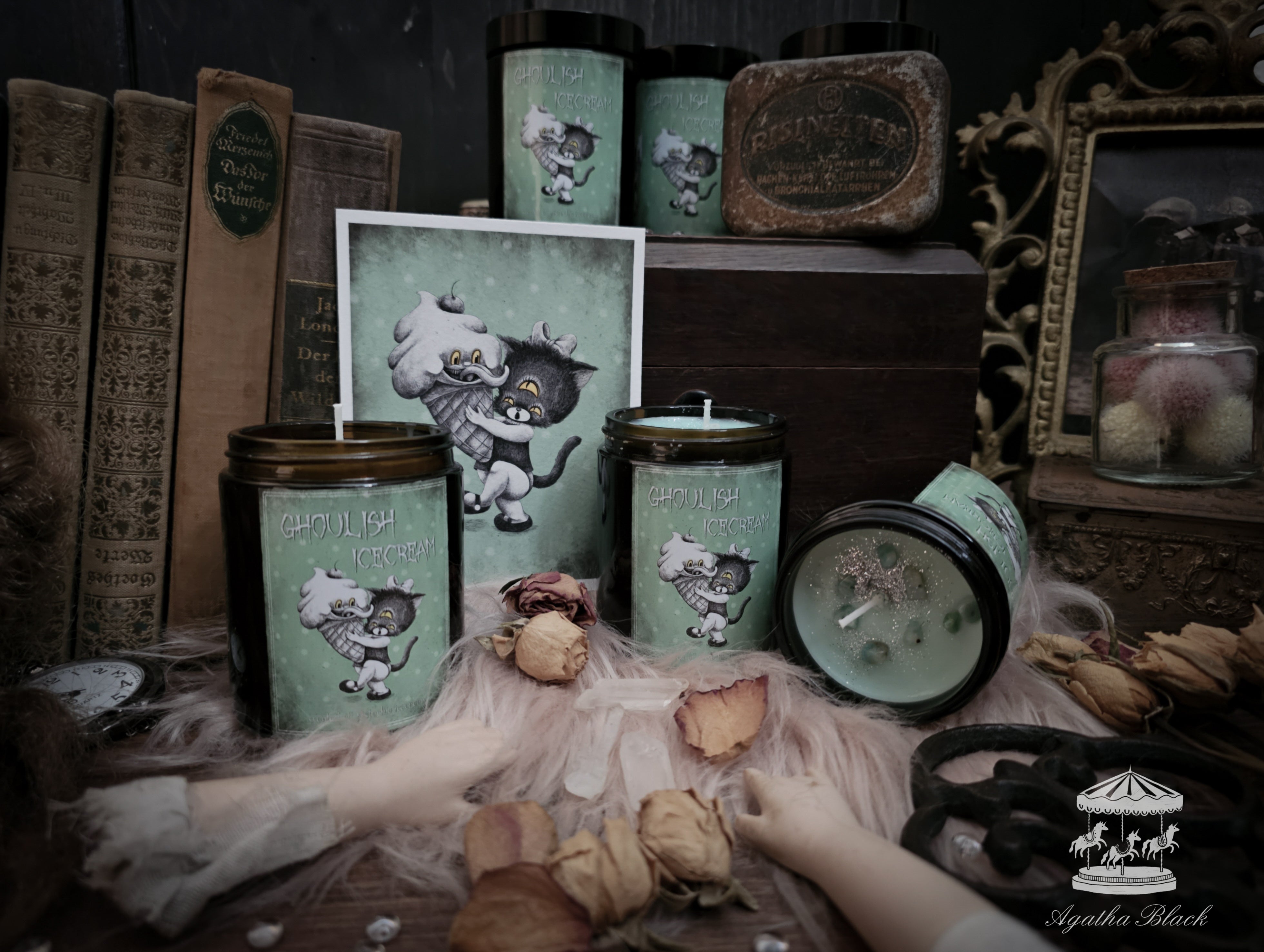 'Ghoulish Icecream' scented candle