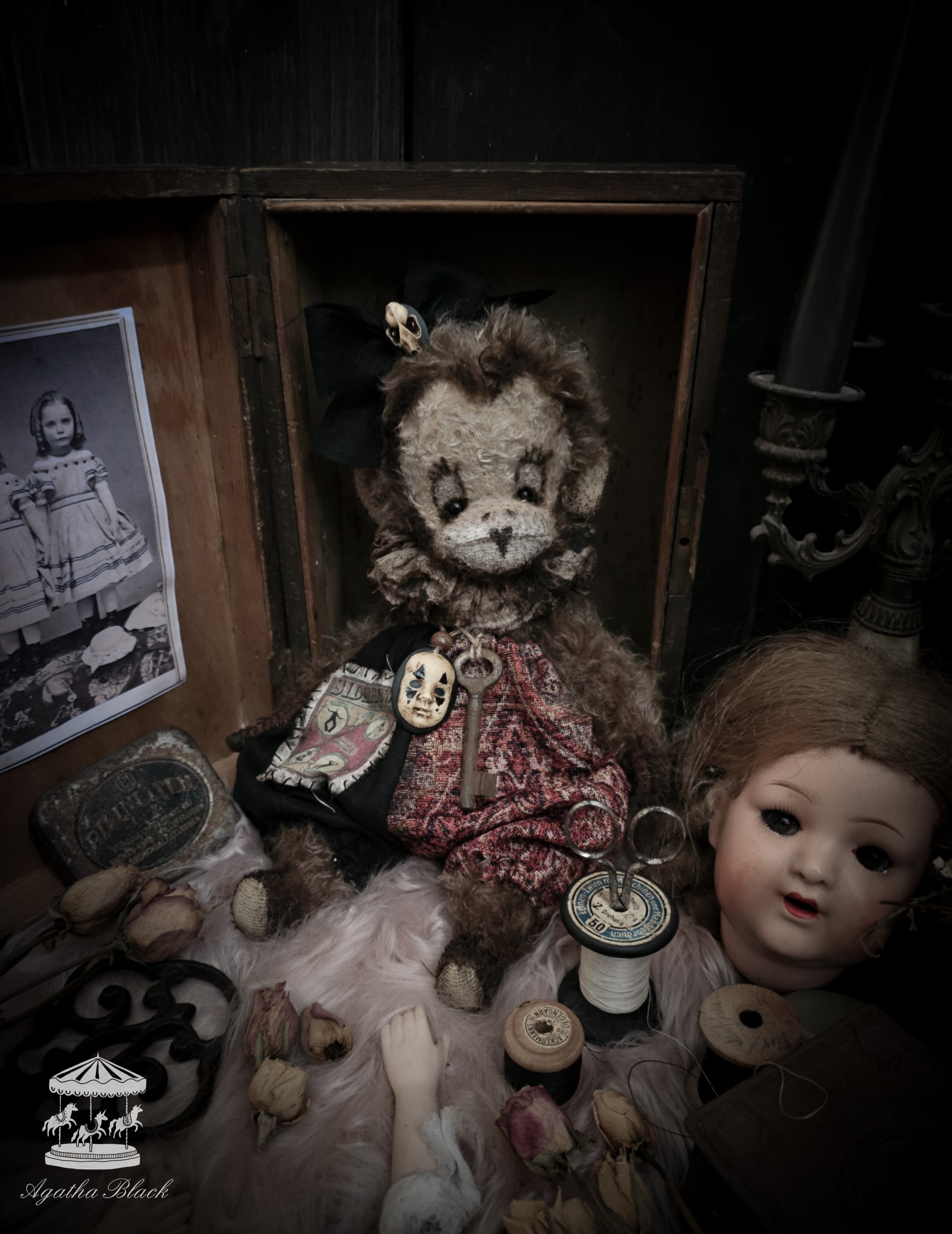 13.7" Clown Monkey