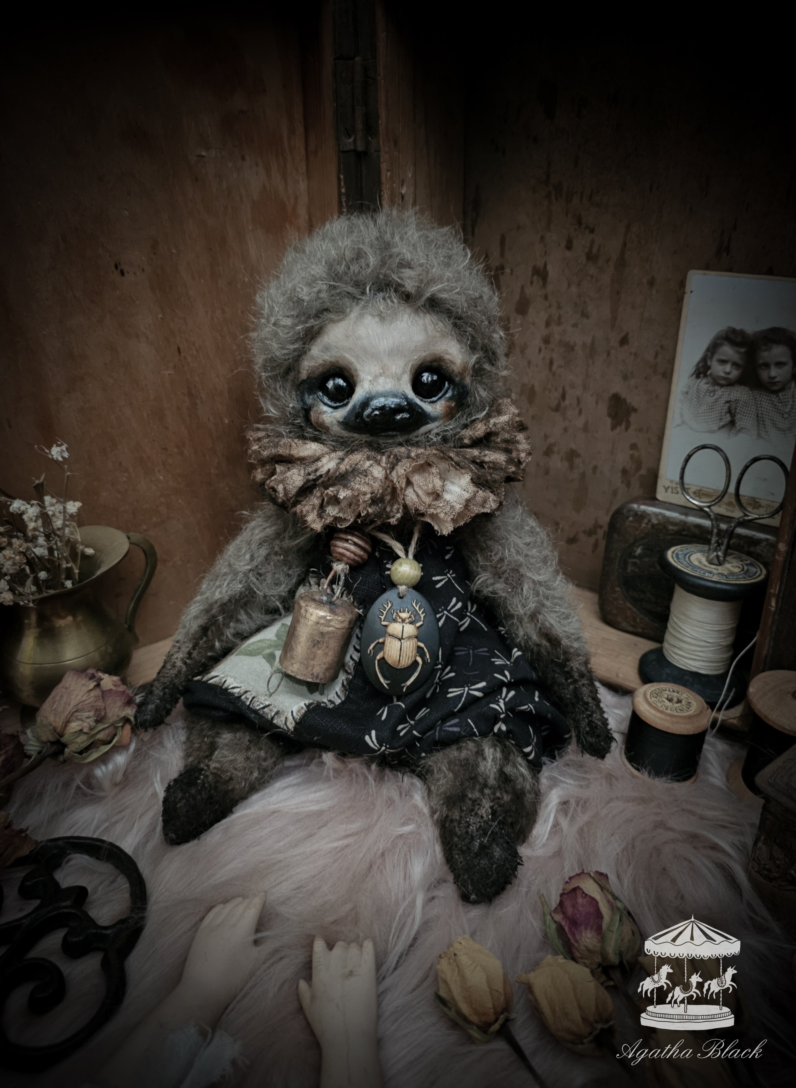 11" Fat Baby Sloth