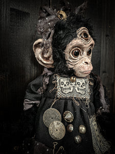 16.5" Monkey with Third Eye