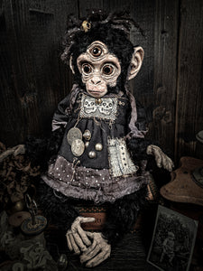 16.5" Monkey with Third Eye