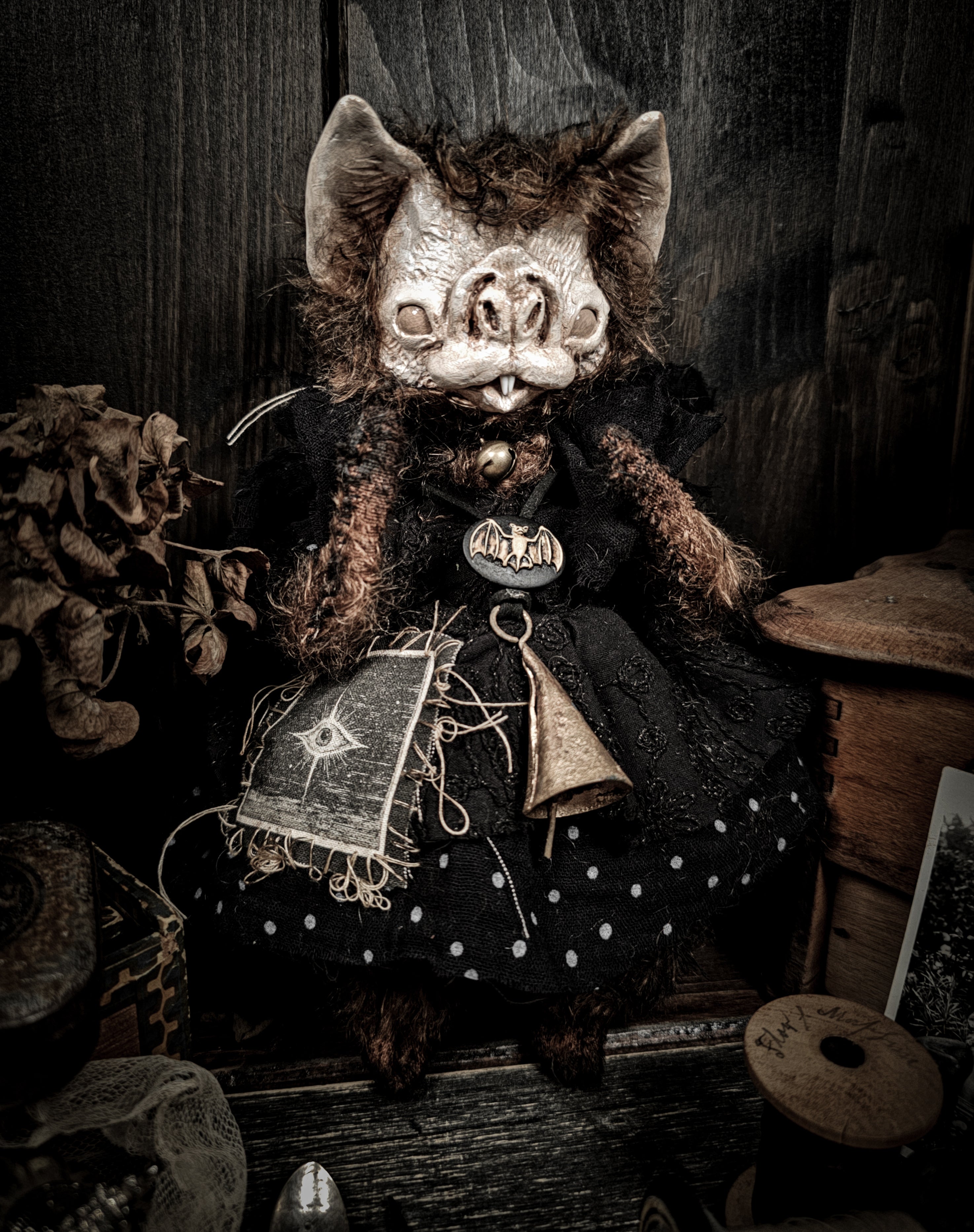 9" Brown Bat