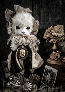 14.6" White Lamb