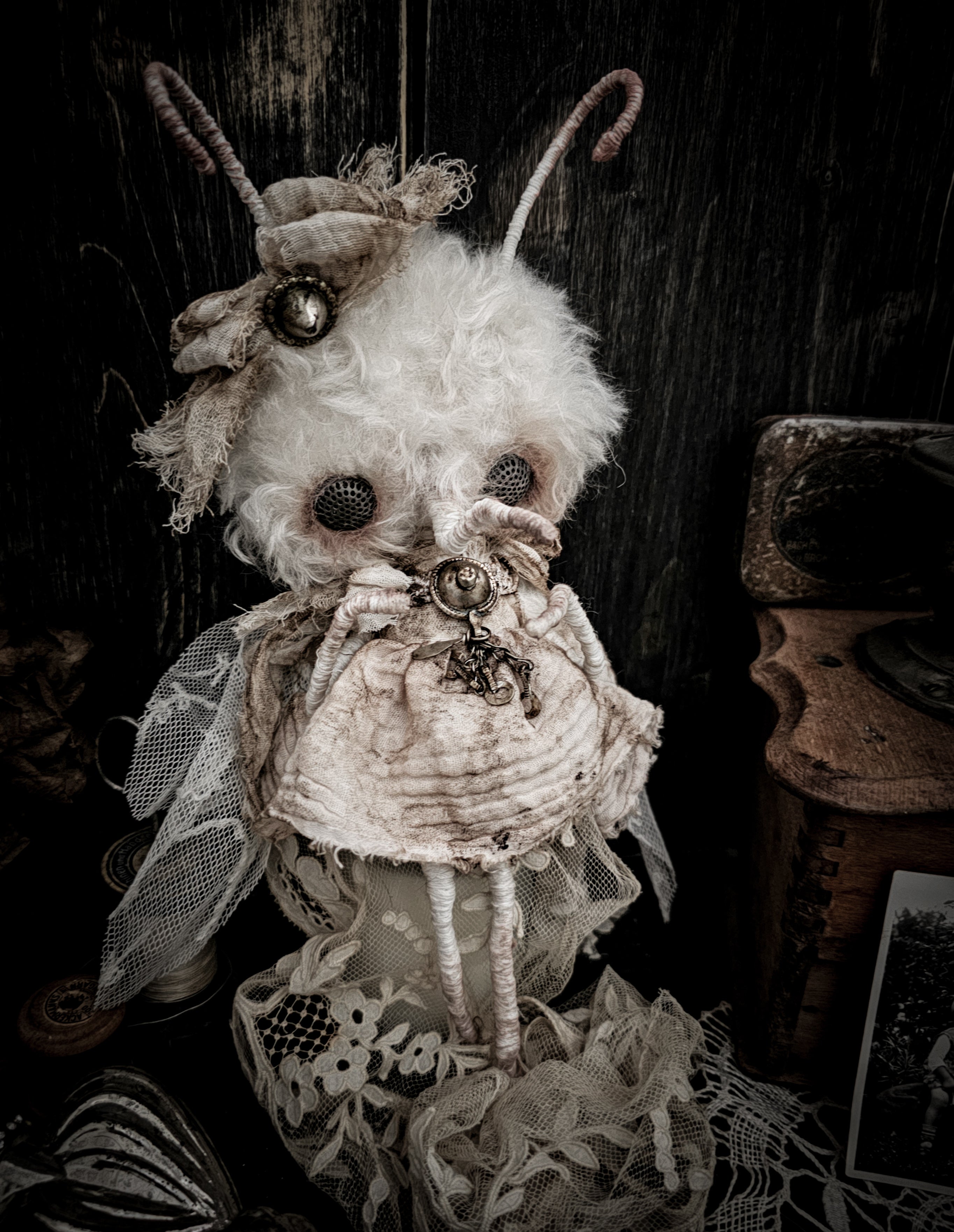9" Fairy Moth