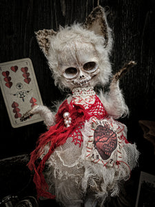 11" Skull Cat