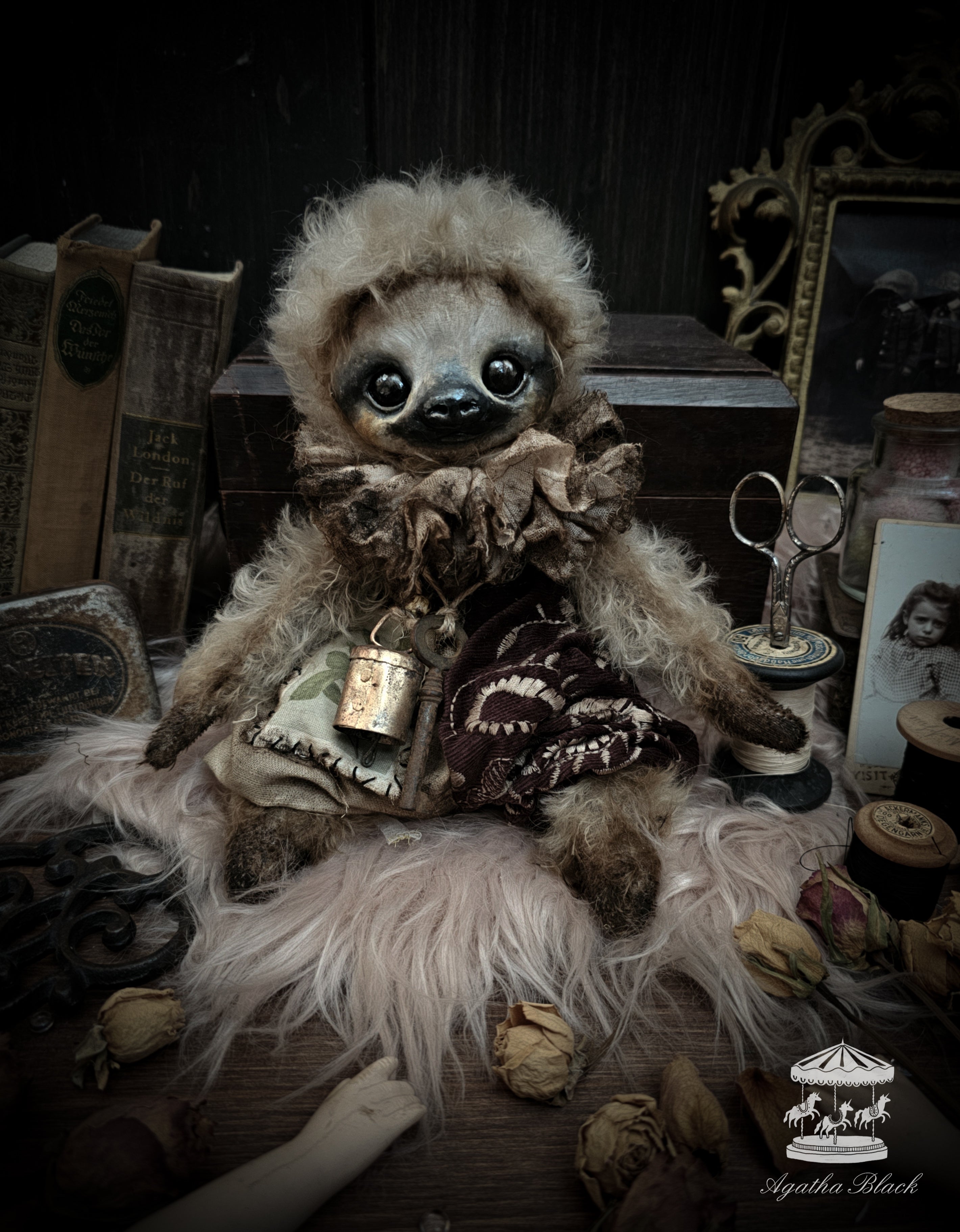 11" Fat Baby Sloth