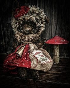 10.6" Fly Agaric Hedgehog