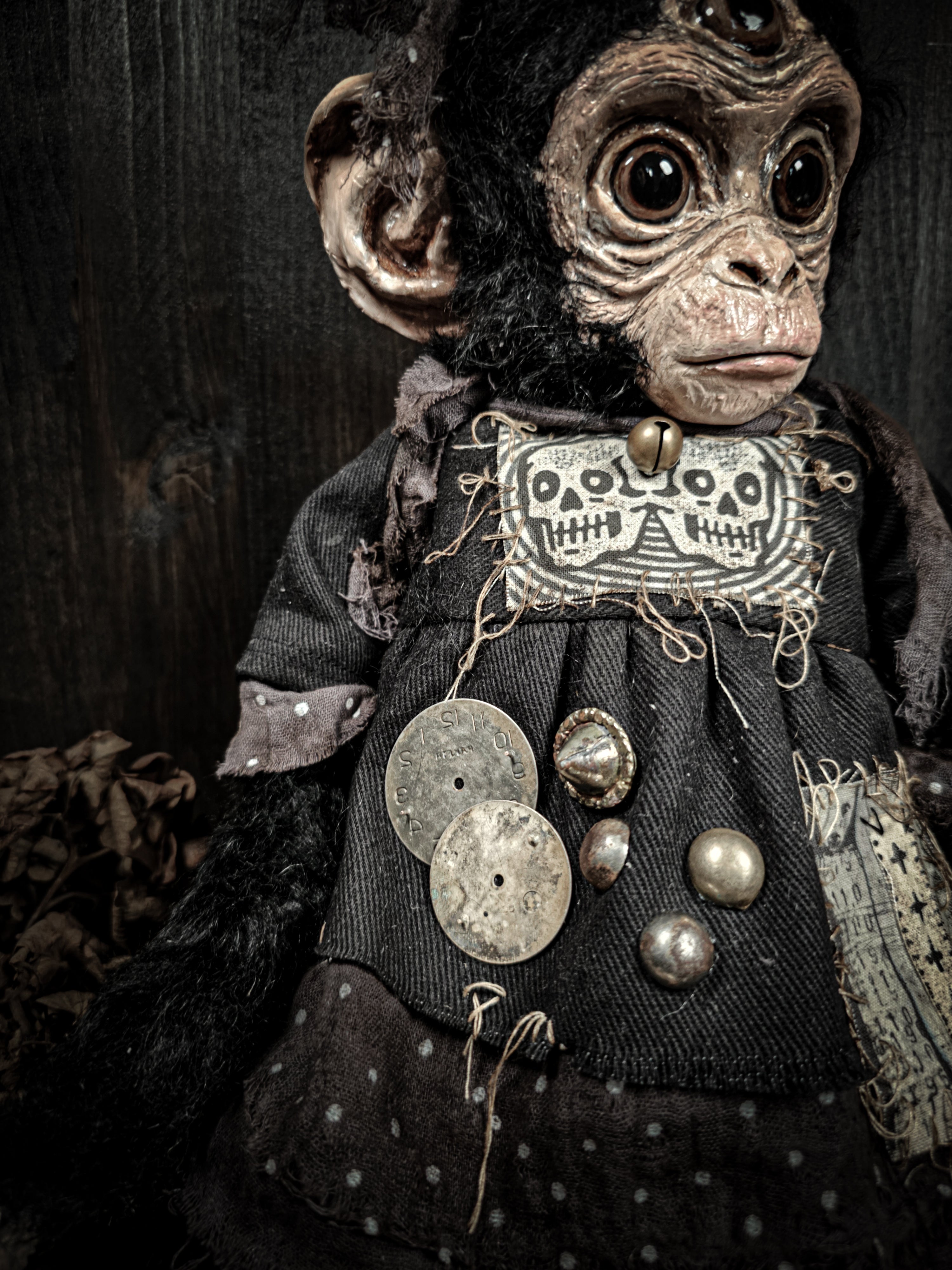 16.5" Monkey with Third Eye
