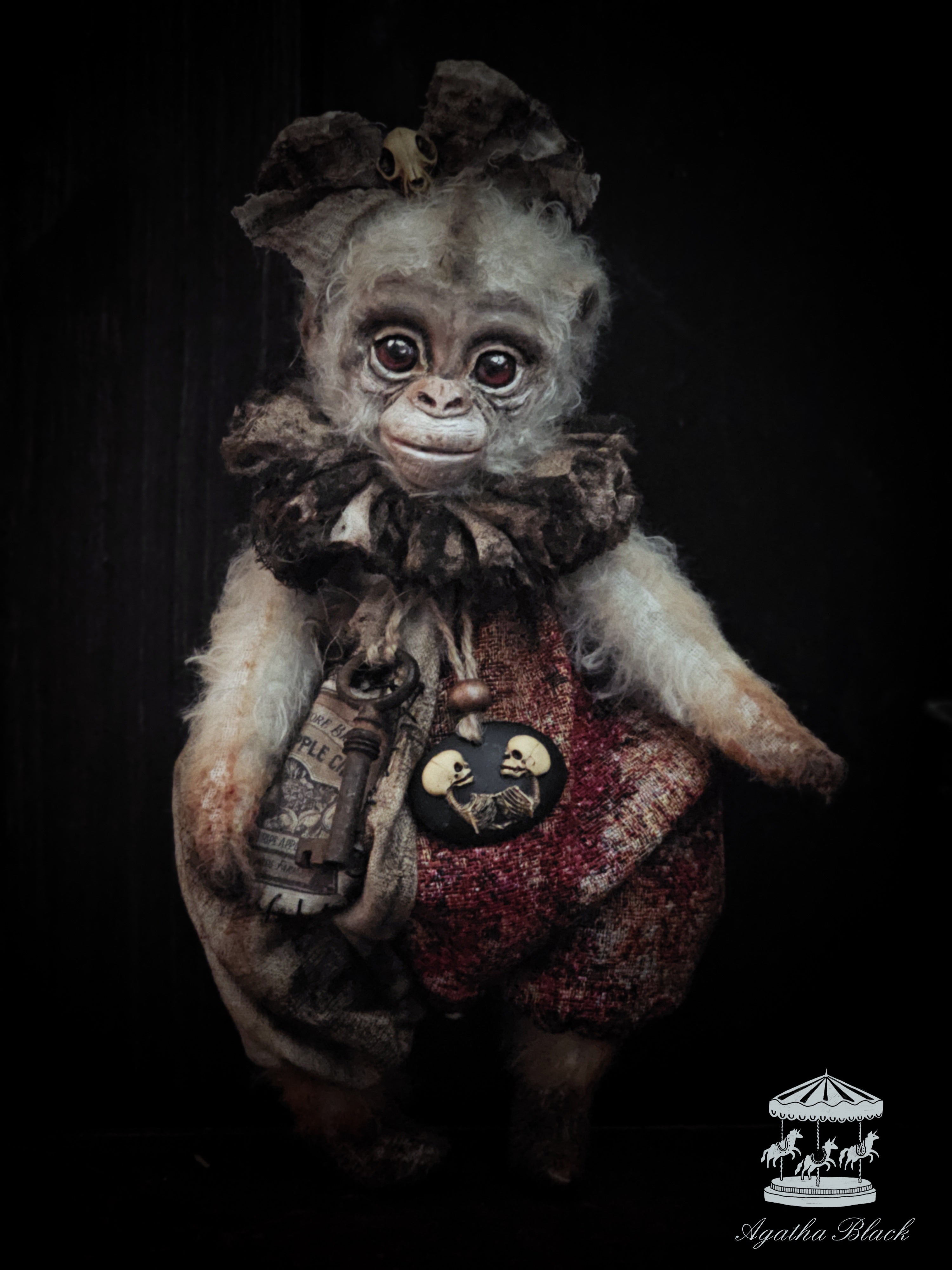 11.8" Albino Monkey