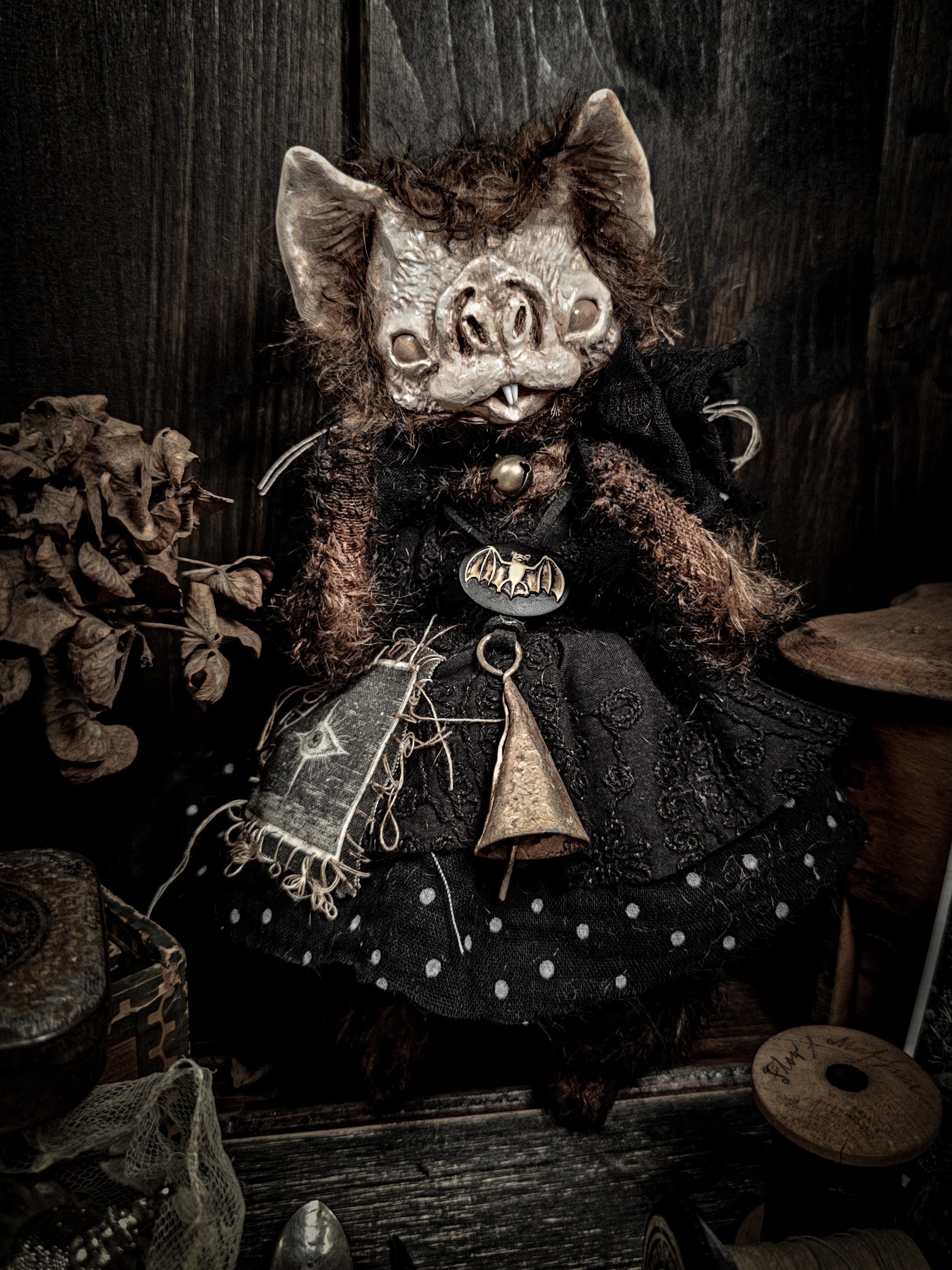 9" Brown Bat