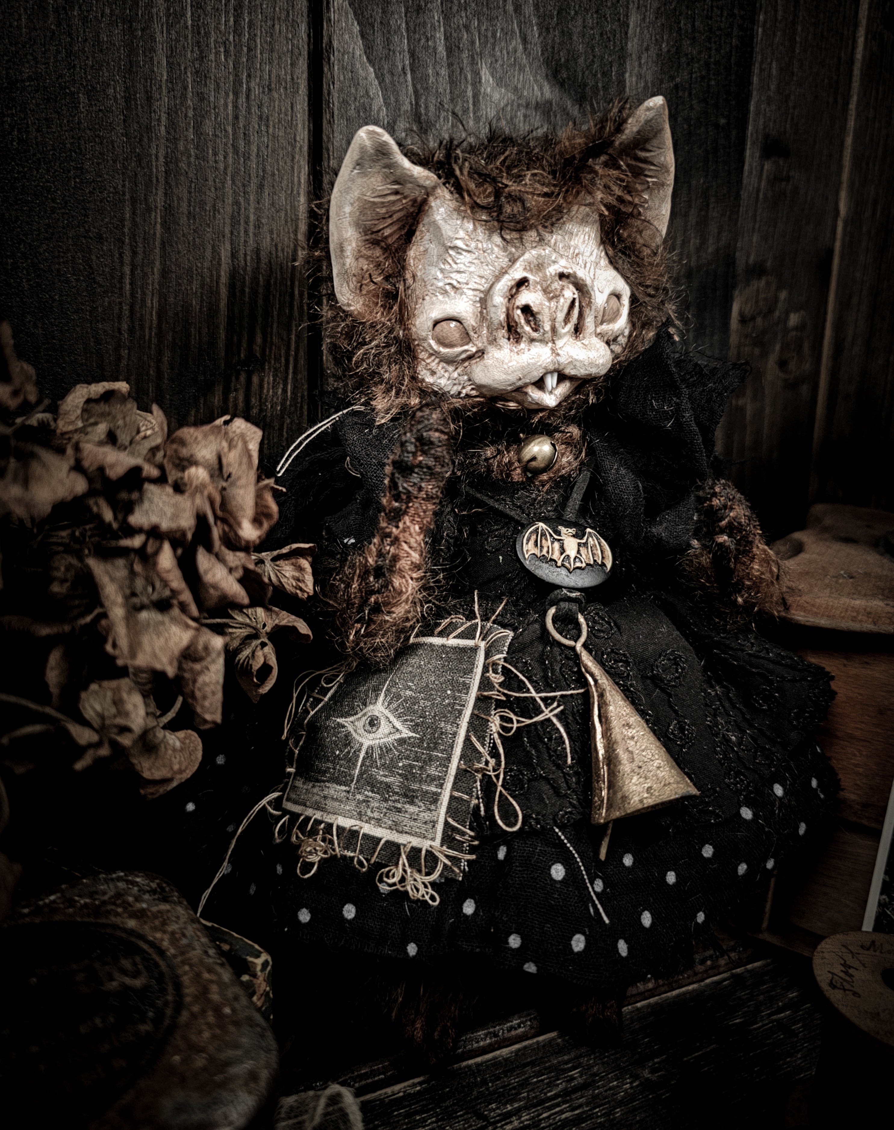 9" Brown Bat