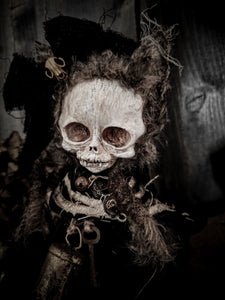 11.8" Skull Cat
