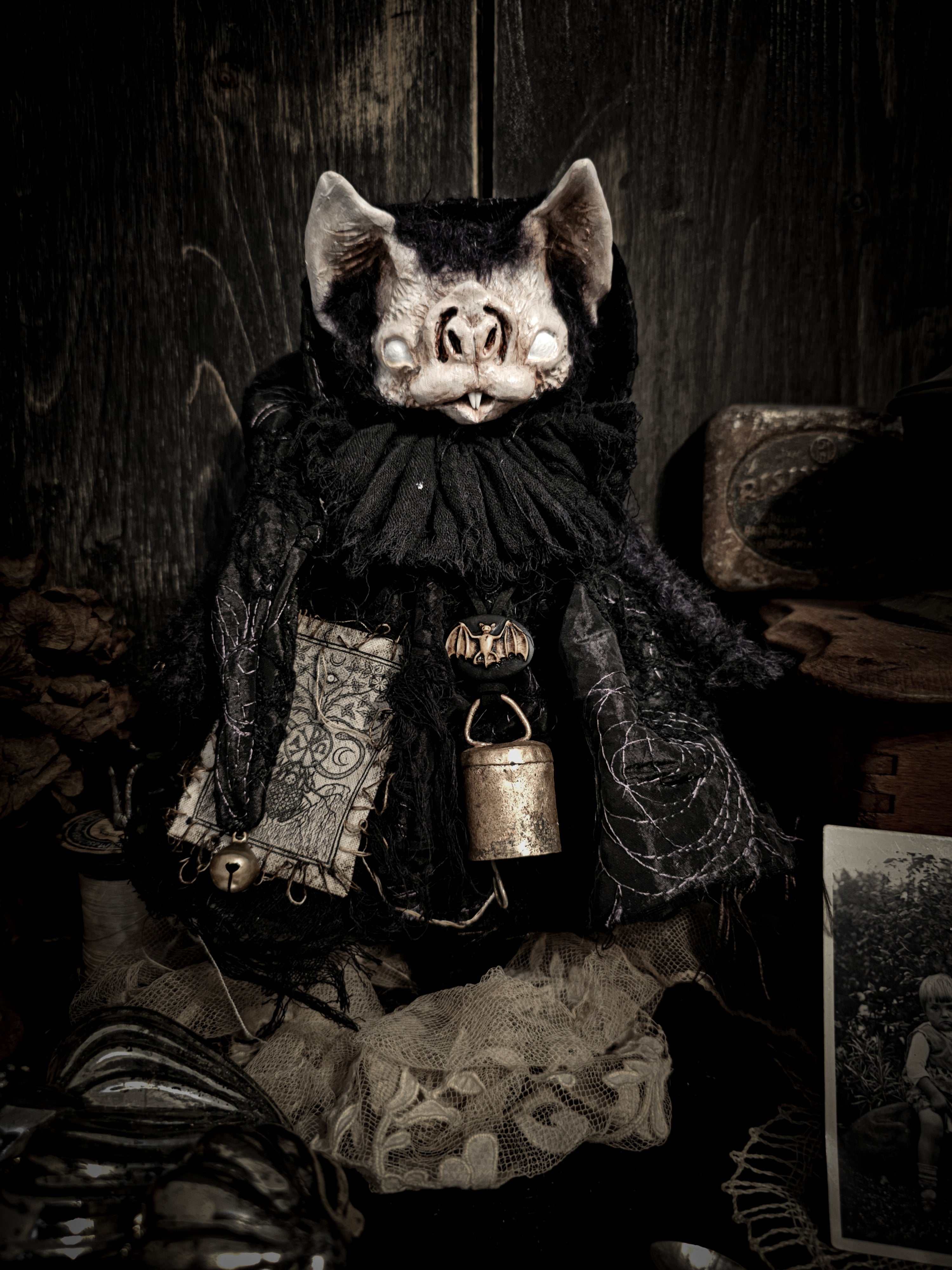 9" black bat