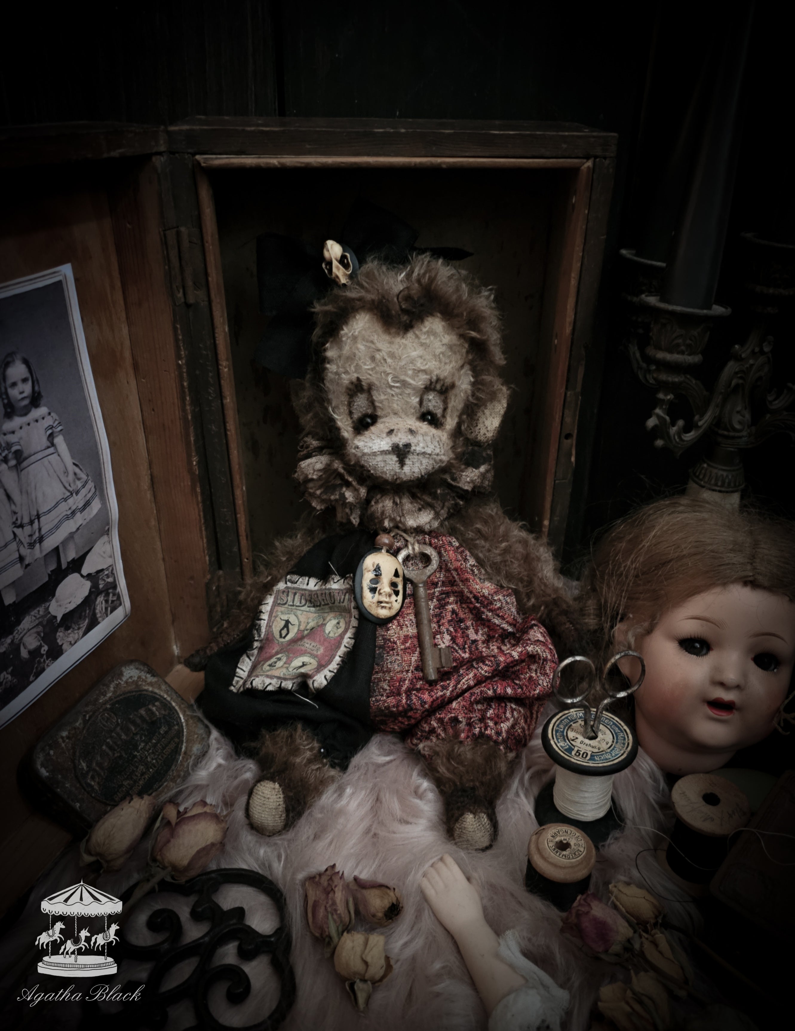 13.7" Clown Monkey