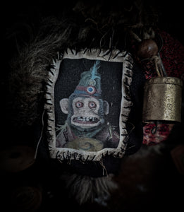 10.6" Old Capuchin Monkey