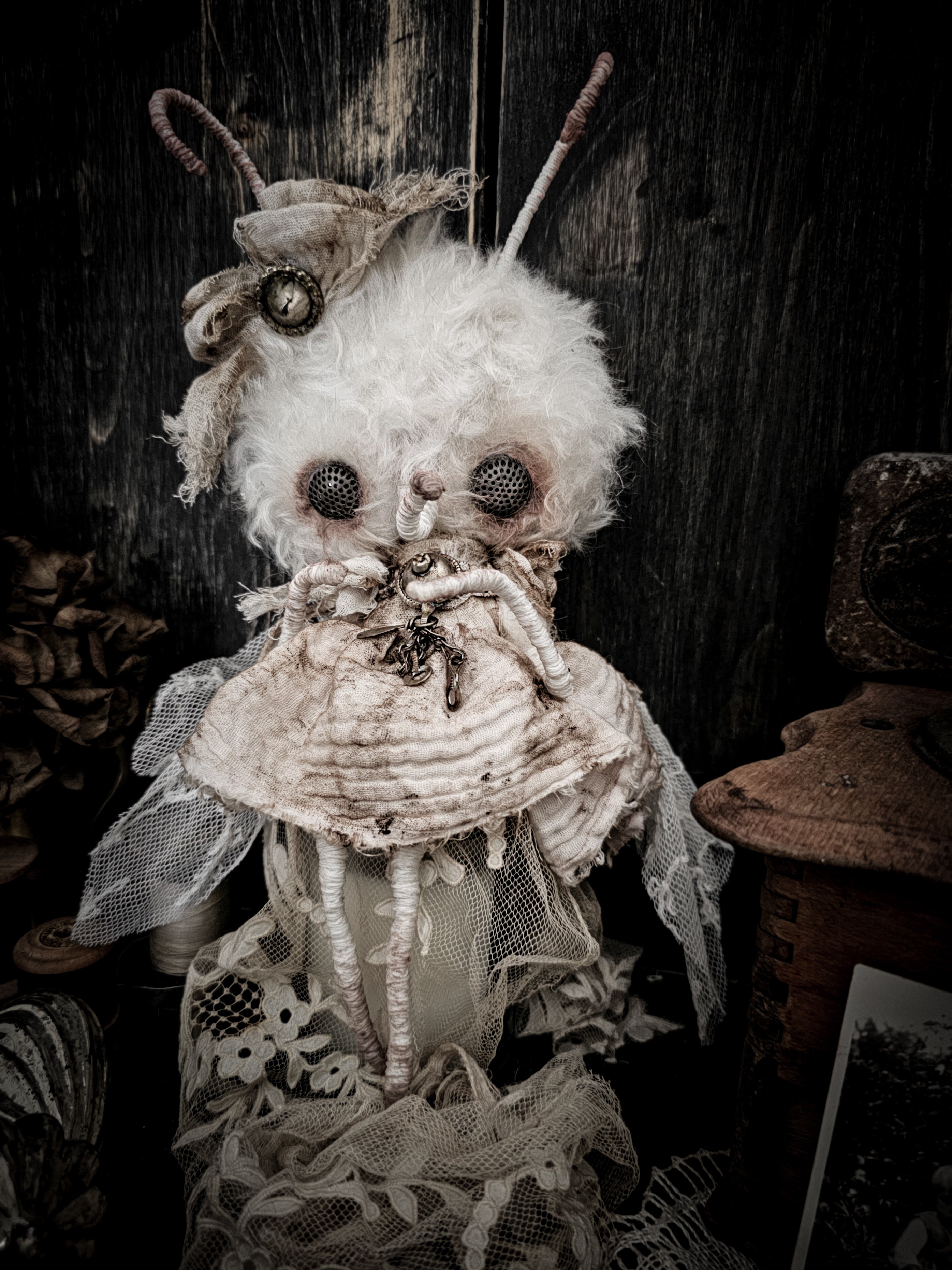 9" Fairy Moth