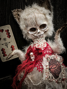 11" Skull Cat