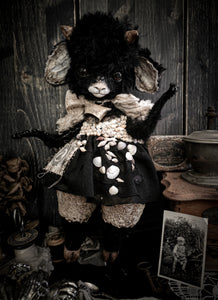 15" Black Lamb