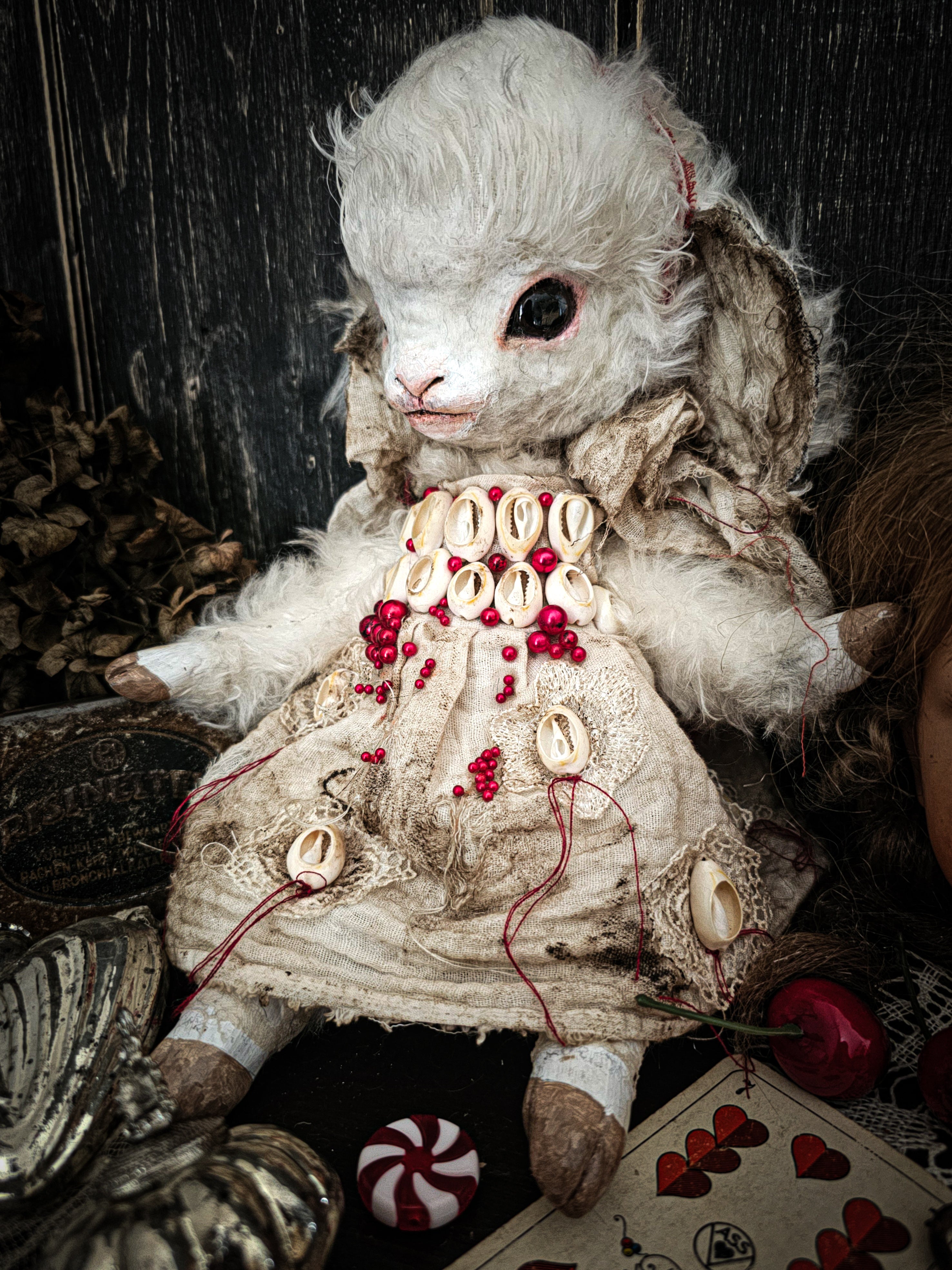 13" Puffy Lamb