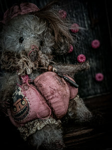 10.6" Pink Pumpkin Elephant