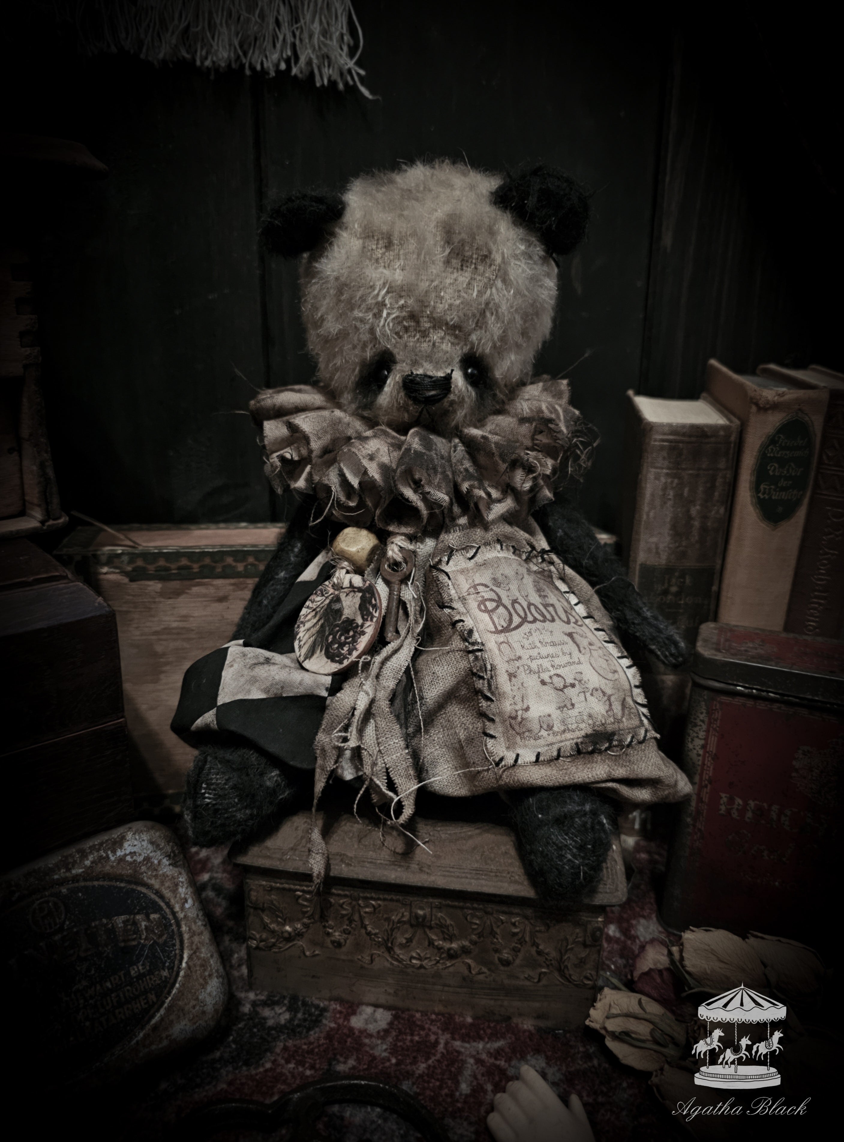 11" Old Panda Bear