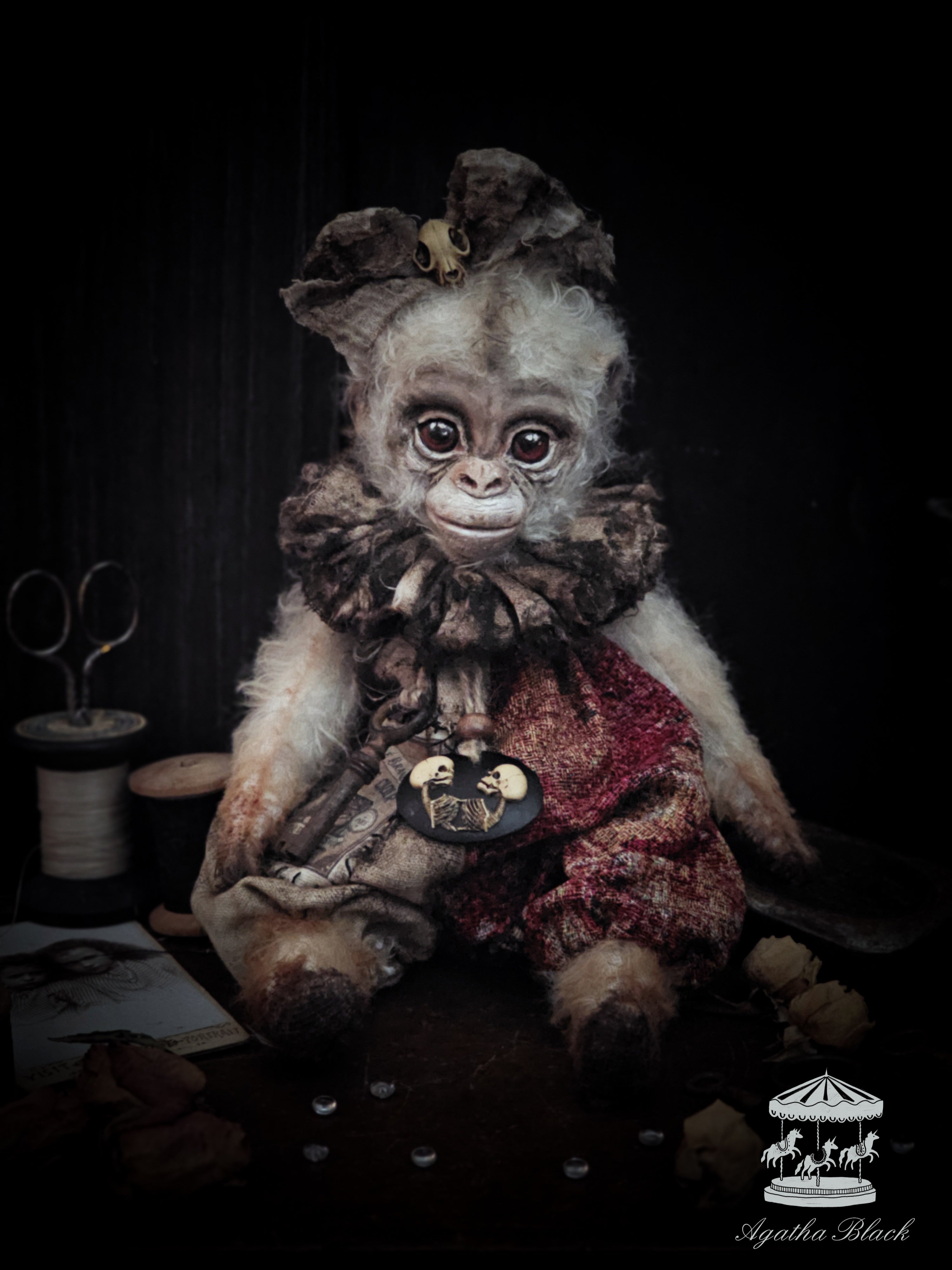 11.8" Albino Monkey