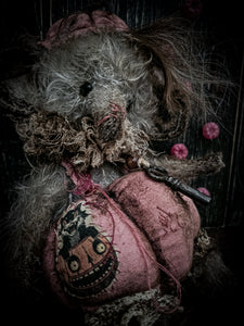 10.6" Pink Pumpkin Elephant