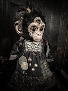 16.5" Monkey with Third Eye