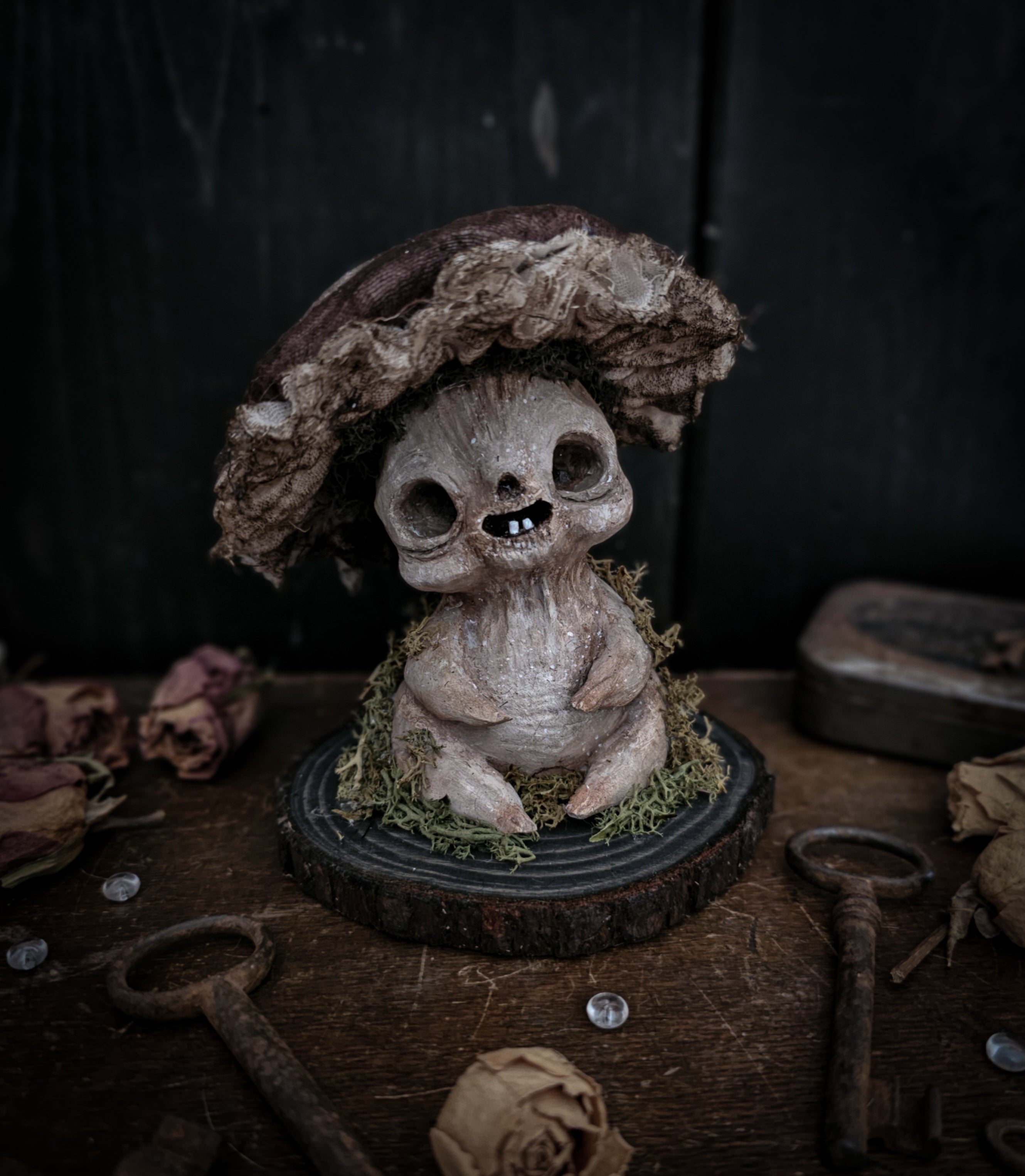 4.7" Mummified Mushroom