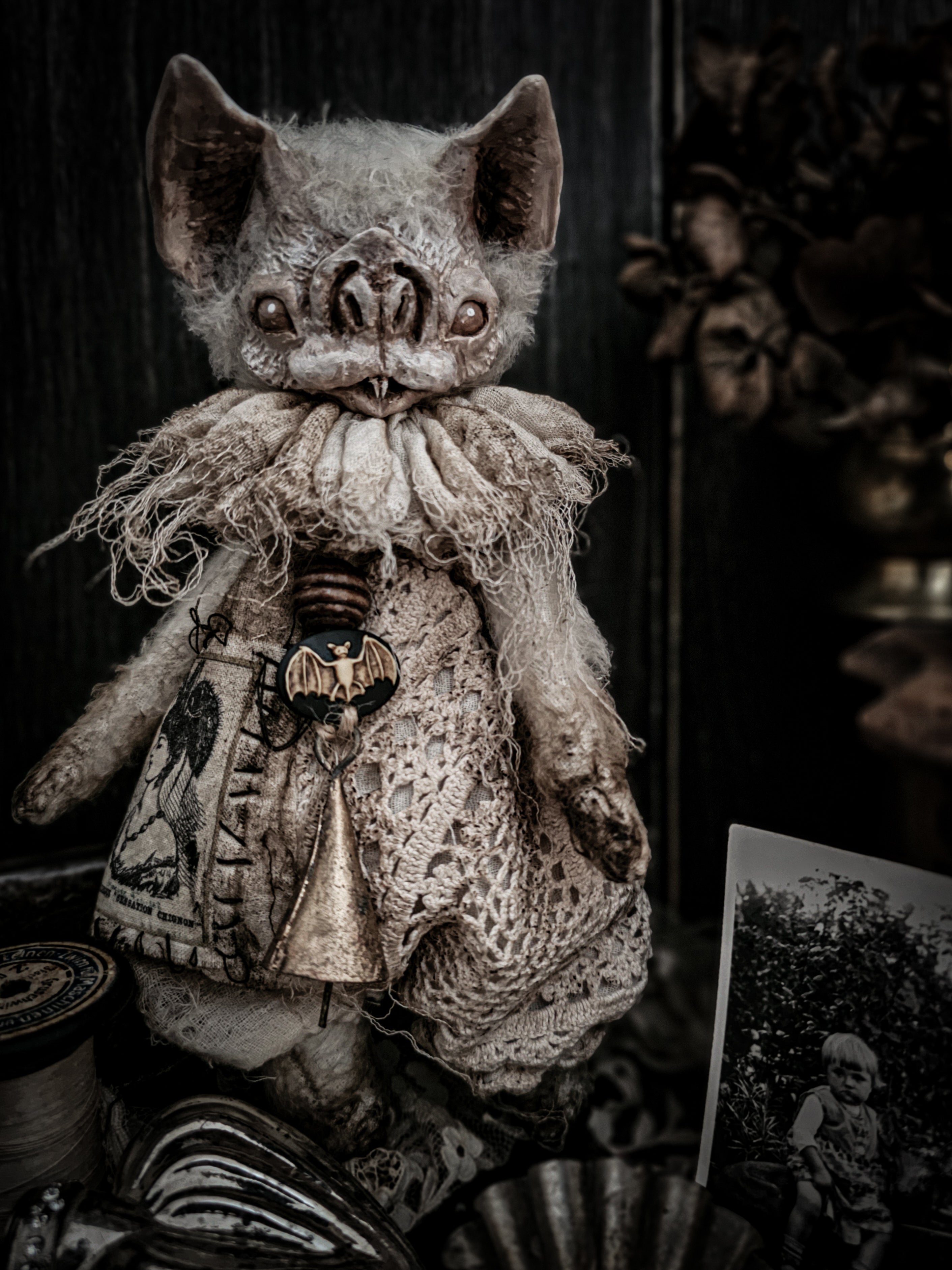 9" Pale Bat